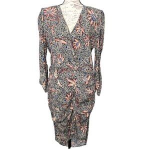 ba&sh Joanna Crepe Mini Dress